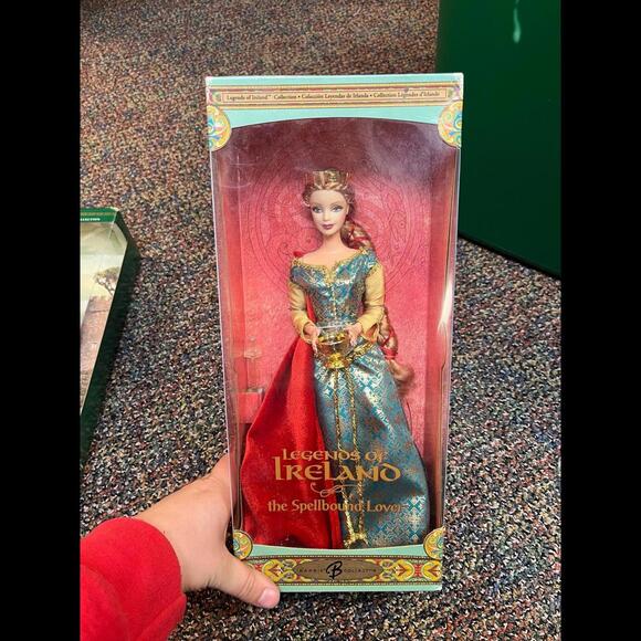 Barbie Other - Barbie Legends of Ireland Collection The Spellbound Lover Doll 2004 Mattel G8070
